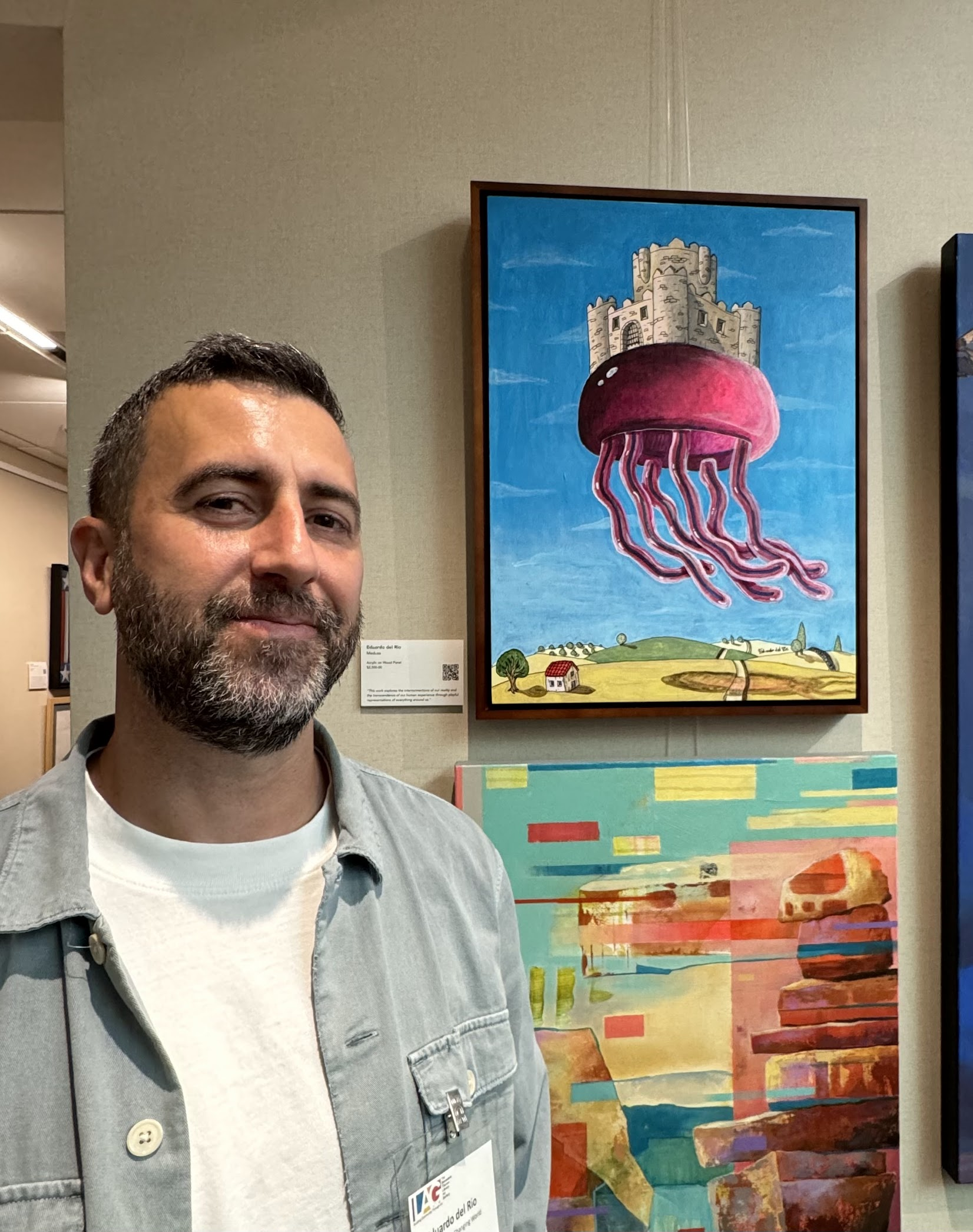 Eduardo del Rio in studio